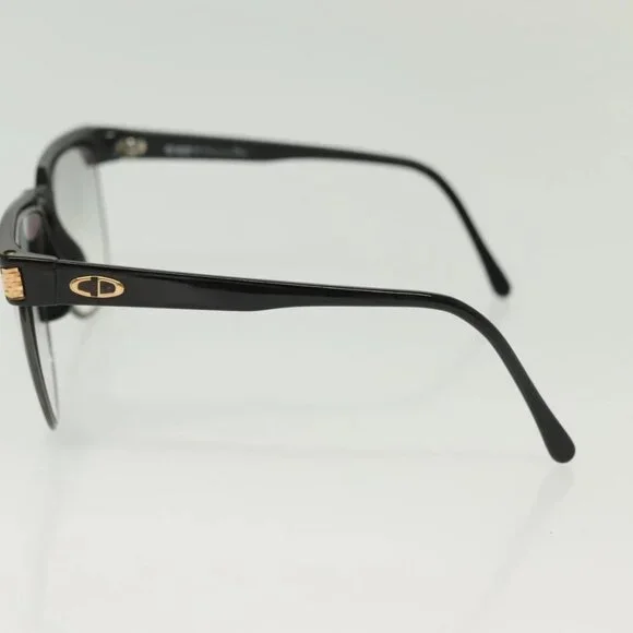 Christian Dior Sunglasses Plastic 2 Set Black Brown Auth BA5045